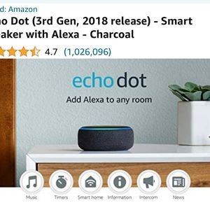 Amazon Echo Dot 3rd generation